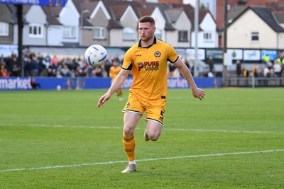 101026 - Newport County v Colchester United - Sky Bet League 2 - Lee Jenkins of Newport County