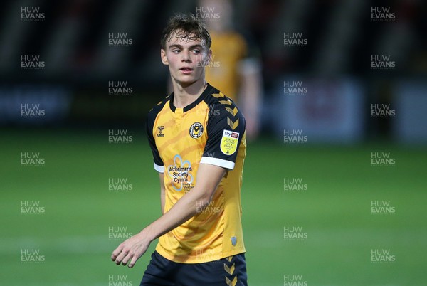 271020 - Newport County v Colchester United - SkyBet League Two - Scott Twine of Newport Count