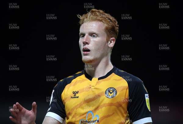271020 - Newport County v Colchester United - SkyBet League Two - Ryan Haynes of Newport County