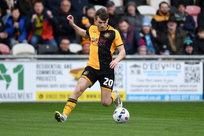 030426 - Newport County v Crawley Town - Sky Bet League 2 - Ben Lloyd of Newport County