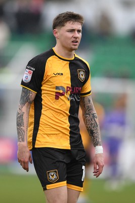 030426 - Newport County v Crawley Town - Sky Bet League 2 - James Crole of Newport County