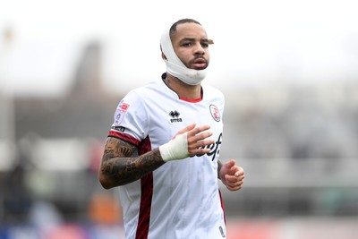 030426 - Newport County v Crawley Town - Sky Bet League 2 - Jay Williams of Crawley