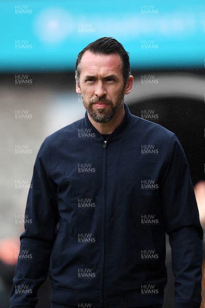 030426 - Newport County v Crawley Town - Sky Bet League 2 - Newport County Head Coach, Christian Fuchs