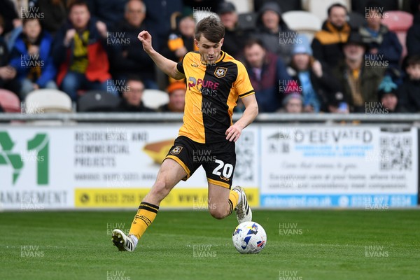 030426 - Newport County v Crawley Town - Sky Bet League 2 - Ben Lloyd of Newport County