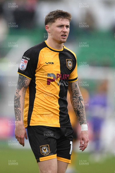 030426 - Newport County v Crawley Town - Sky Bet League 2 - James Crole of Newport County