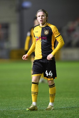 291225 - Newport County v Crewe Alexandra - Sky Bet League 2 - Sam Braybrooke of Newport County