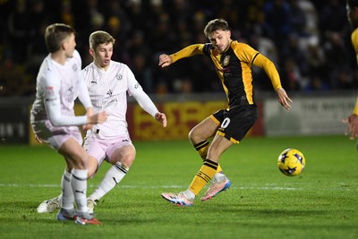291225 - Newport County v Crewe Alexandra - Sky Bet League 2 - Ben Lloyd of Newport County