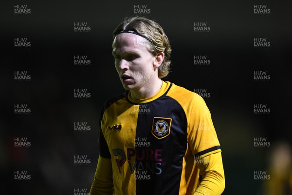 291225 - Newport County v Crewe Alexandra - Sky Bet League 2 - Sam Braybrooke of Newport County