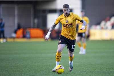 060124 - Newport County v Eastleigh - FA Cup Third Round - Scot Bennett of Newport County in action