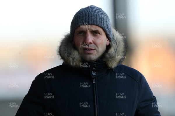 010118 - Newport Count v Exeter City - SkyBet League Two - Exeter Manager Paul Tisdale
