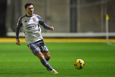 111125 - Newport County v Exeter City - Vertu Trophy - Jack Aitchison of Exeter
