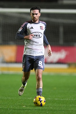 111125 - Newport County v Exeter City - Vertu Trophy - Ed Francis of Exeter