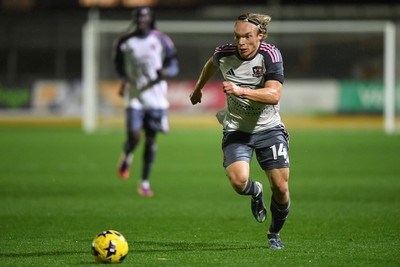 111125 - Newport County v Exeter City - Vertu Trophy - Ilmari Niskanen of Exeter