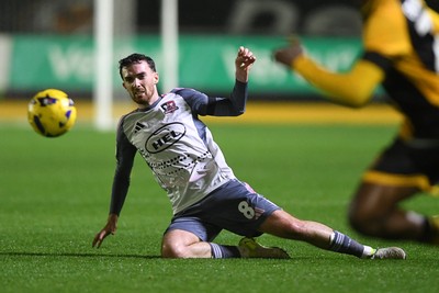 111125 - Newport County v Exeter City - Vertu Trophy - Ed Francis of Exeter