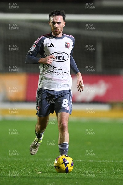 111125 - Newport County v Exeter City - Vertu Trophy - Ed Francis of Exeter