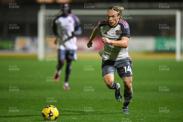 111125 - Newport County v Exeter City - Vertu Trophy - Ilmari Niskanen of Exeter