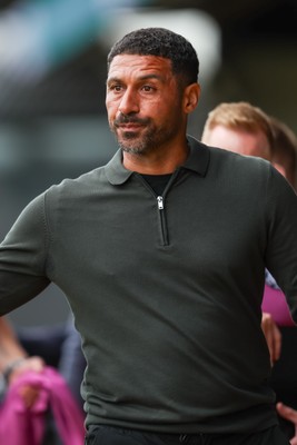 120926 - Newport County v Fleetwood Town - Sky Bet League 2 - Hayden Mullins Manager of Newport County before the match