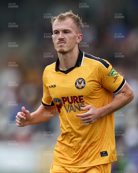 120926 - Newport County v Fleetwood Town - Sky Bet League 2 - Matty Jacob of Newport County in action