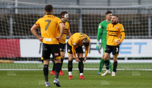 261218 - Newport County v Forest Green Rovers - SkyBet League Two - Dejected Fraser Franks of Newport County after Rover's second goal