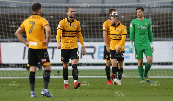 261218 - Newport County v Forest Green Rovers - SkyBet League Two - Dejected Fraser Franks of Newport County after Rover's second goal
