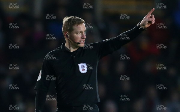 261218 - Newport County v Forest Green Rovers - SkyBet League Two - Referee John Busby