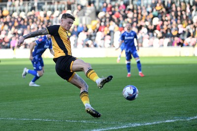 011125 - Newport County v Gillingham - FA Cup First Round - Kai Whitmore of Newport County