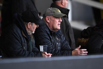 011125 - Newport County v Gillingham - FA Cup First Round - Newport fans after conceding 