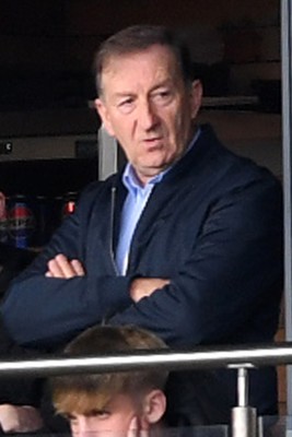 011125 - Newport County v Gillingham - FA Cup First Round - Newport County owner and chairman, Huw Jenkins