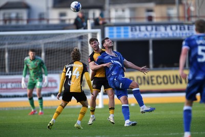 011125 - Newport County v Gillingham - FA Cup First Round - Cameron Evans of Newport County