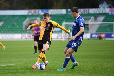 011125 - Newport County v Gillingham - FA Cup First Round - Ged Garner of Newport County