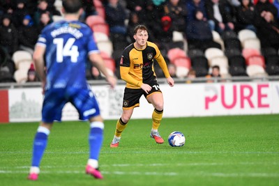 011125 - Newport County v Gillingham - FA Cup First Round - Ged Garner of Newport County
