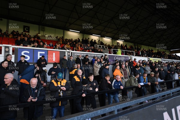 011125 - Newport County v Gillingham - FA Cup First Round - Newport fans