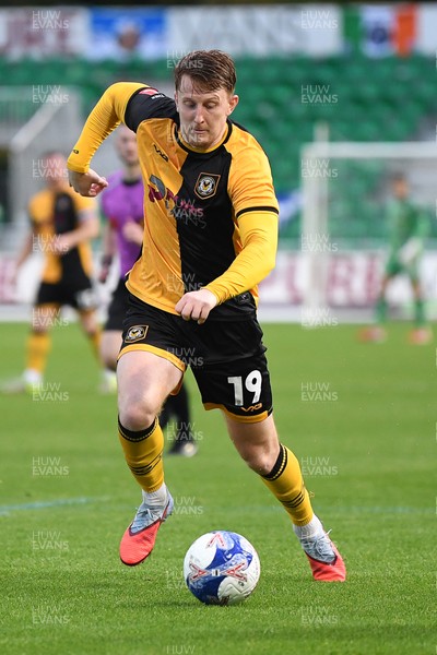011125 - Newport County v Gillingham - FA Cup First Round - Ged Garner of Newport County