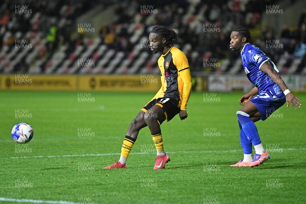 011125 - Newport County v Gillingham - FA Cup First Round - Cameron Antwi of Newport County
