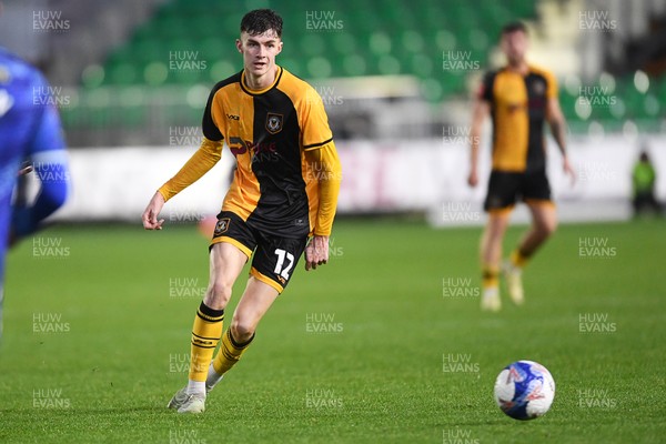 011125 - Newport County v Gillingham - FA Cup First Round - Joe Thomas of Newport County