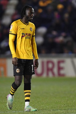 040325 - Newport County v Gillingham - Sky Bet League 2 - Cameron Antwi of Newport County