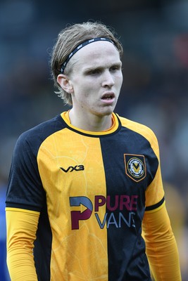 200925 - Newport County v Gillingham - Sky Bet League 2 - Dejected Sam Braybrooke of Newport County