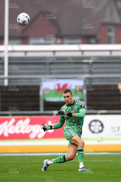 200925 - Newport County v Gillingham - Sky Bet League 2 - Nik Tzanev of Newport County