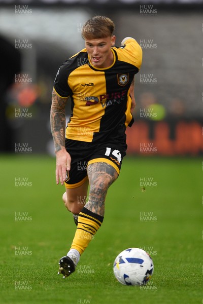 200925 - Newport County v Gillingham - Sky Bet League 2 - Kai Whitmore of Newport County
