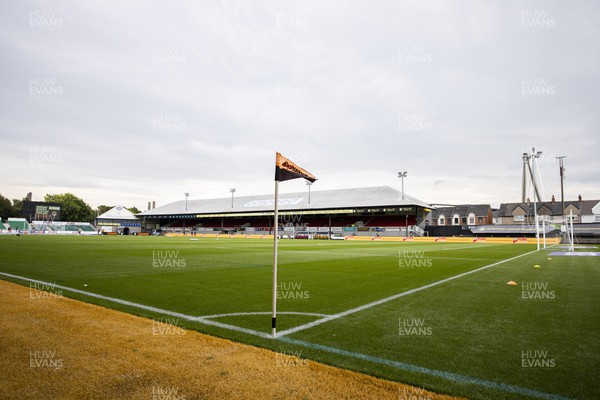 030922 - Newport County v Grimsby Town - Sky Bet League 2 - A general view of Rodney Parade ahead of the match