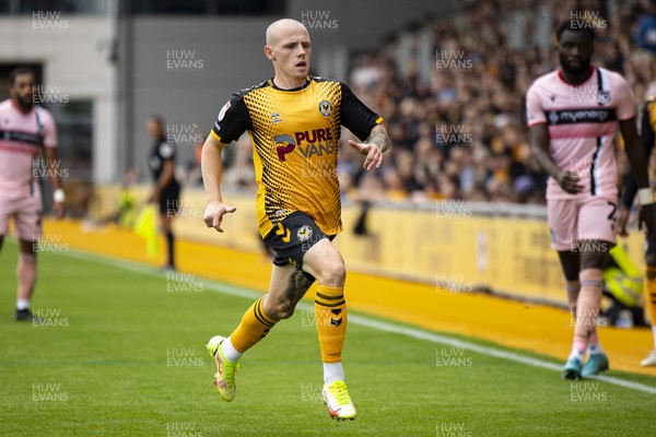 030922 - Newport County v Grimsby Town - Sky Bet League 2 - James Waite of Newport County in action