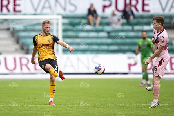 030922 - Newport County v Grimsby Town - Sky Bet League 2 - Cameron Norman of Newport County in action
