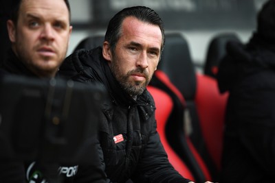 070226 - Newport County v Grimsby Town - Sky Bet League 2 - Newport County Head Coach, Christian Fuchs