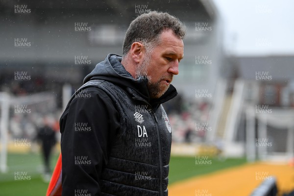 070226 - Newport County v Grimsby Town - Sky Bet League 2 - David Artell, Grimsby Manager