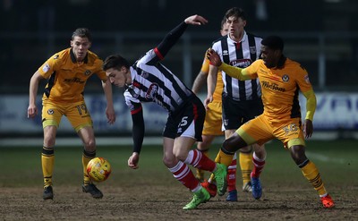 Newport County v Grimsby Town 140217