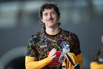 260926 - Newport County v Grimsby Town - Sky Bet League 2 - Aaron Lewis of Newport County
