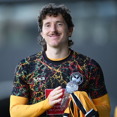 260926 - Newport County v Grimsby Town - Sky Bet League 2 - Aaron Lewis of Newport County