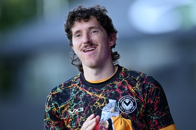 260926 - Newport County v Grimsby Town - Sky Bet League 2 - Aaron Lewis of Newport County