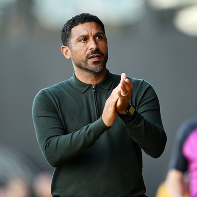 260926 - Newport County v Grimsby Town - Sky Bet League 2 - Newport County Head Coach, Hayden Mullins