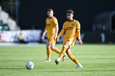 260926 - Newport County v Grimsby Town - Sky Bet League 2 - Matt Dibley-Dias of Newport County